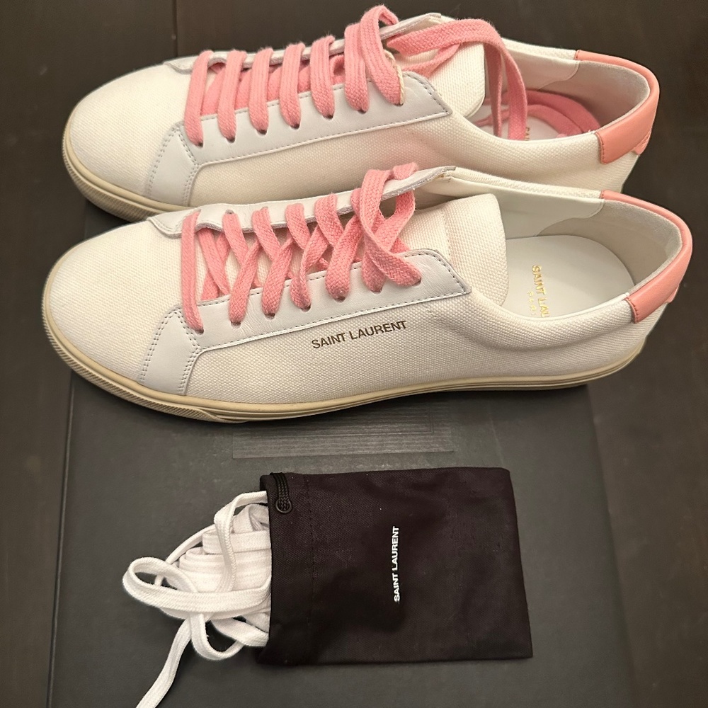 Saint Laurent Andy Canvas sneakers